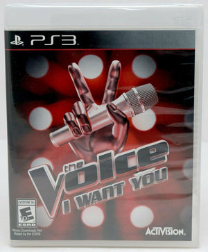NEW SEALED PS3 The Voice: I Want You Party Video Game Concert Star singing sing