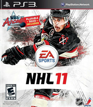 PS3 NHL 11 Video Game Official Hockey 720p HD Action Multiplayer 2011 Pro league [Used/Refurbished]