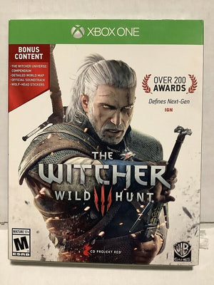 NEW SEALED The Witcher 3: Wild Hunt Xbox One Game 4K HD story RPG fantasy world