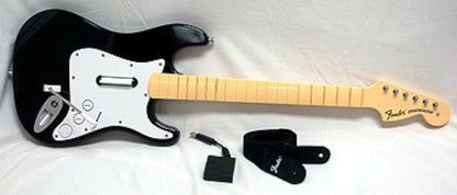 Nintendo Wii Wii U Rock Band 1 Fender Stratocaster Wireless GUITAR WITH DONGLE