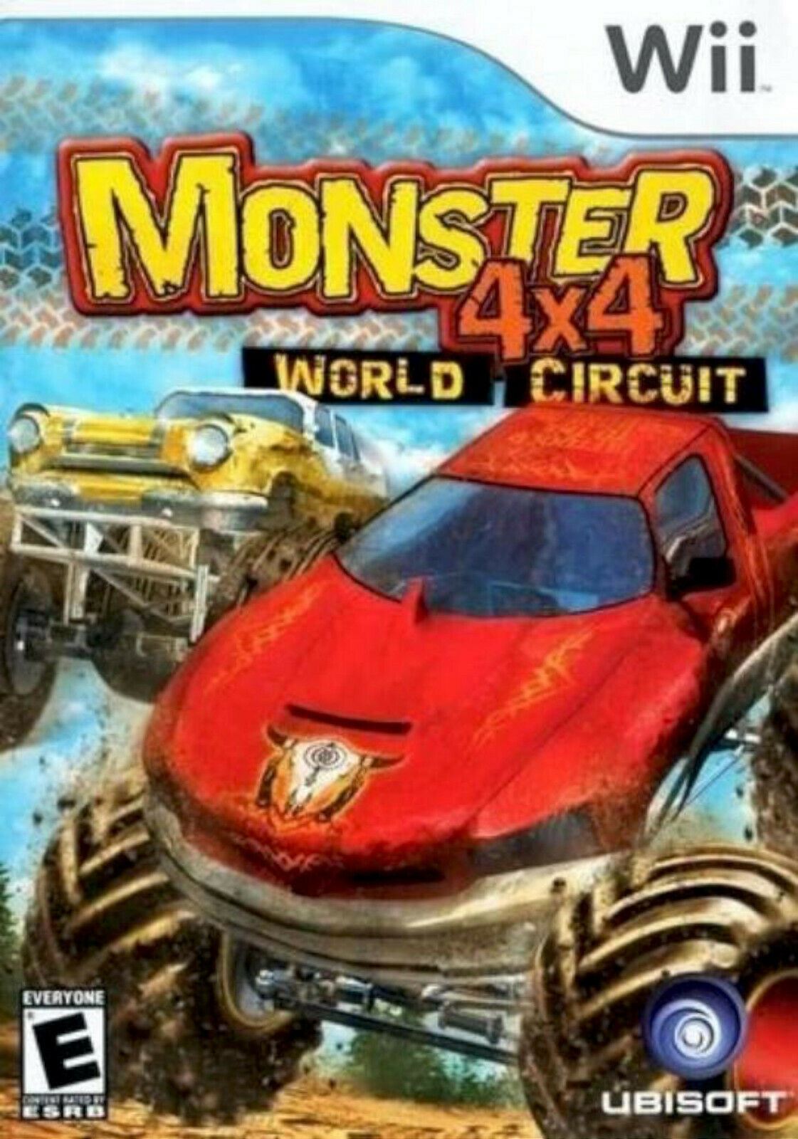 Monster 4X4: World Circuit Nintendo Wii Racing Video Game off-road trucks multi [Used/Refurbished]