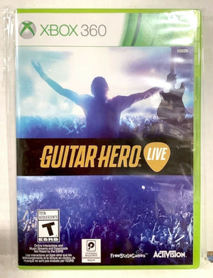 Guitar Hero Live Microsoft Xbox 360 Video GAME ONLY music rhythm rock 2015 [Used/Refurbished]