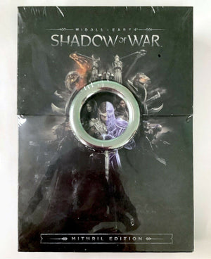 Middle Earth Shadow of War Mithril Edition Ring of Power Box Set map litho