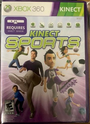 Kinect Sports Microsoft Xbox 360 Video Game soccer bowling track field [Used/Refurbished]