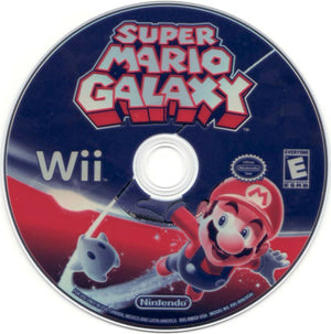 Super Mario Galaxy Nintendo Wii 2007 Video Game DISC ONLY Space Adventure [Used/Refurbished]