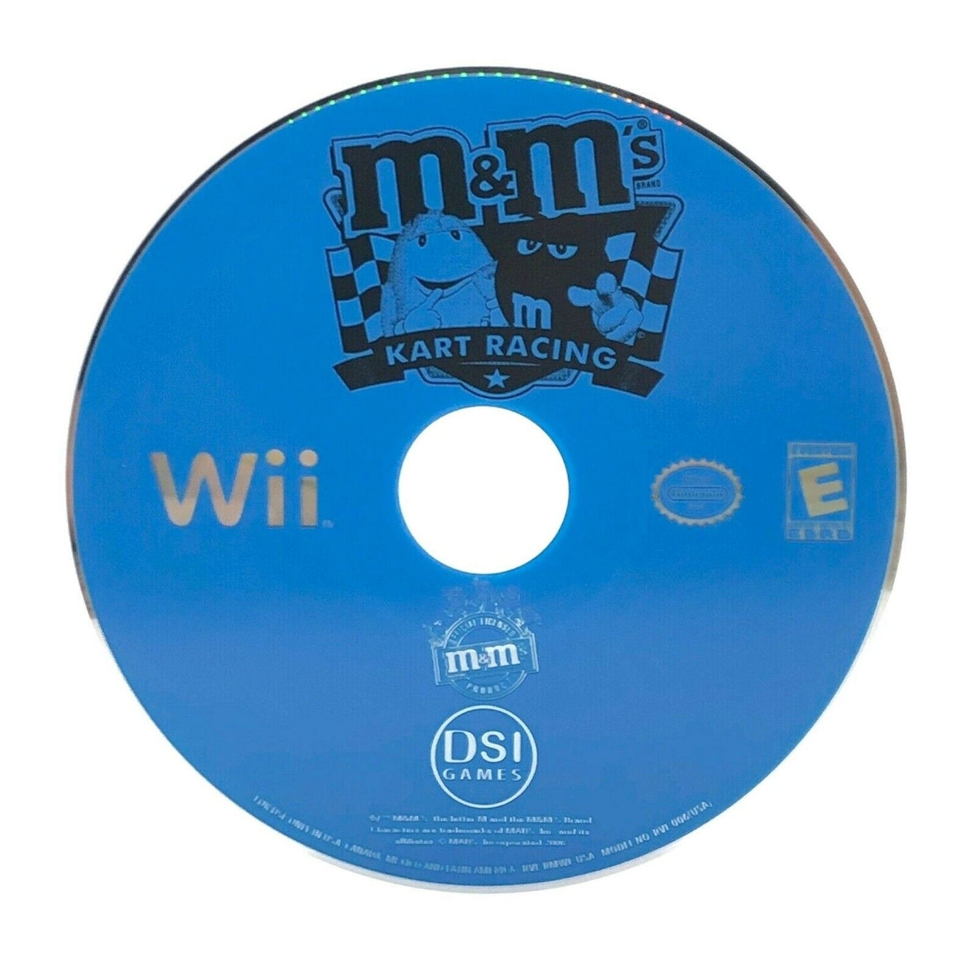 M&M’s Kart Racing 2007 Nintendo Wii Video Game DISC ONLY go-karts 15 courses [Pre-Owned/Refurbished]