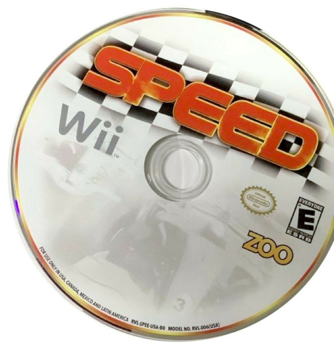 Speed Nintendo Wii 2010 Video Game DISC ONLY car racing fast crash compete [Pre-Owned/Refurbished]