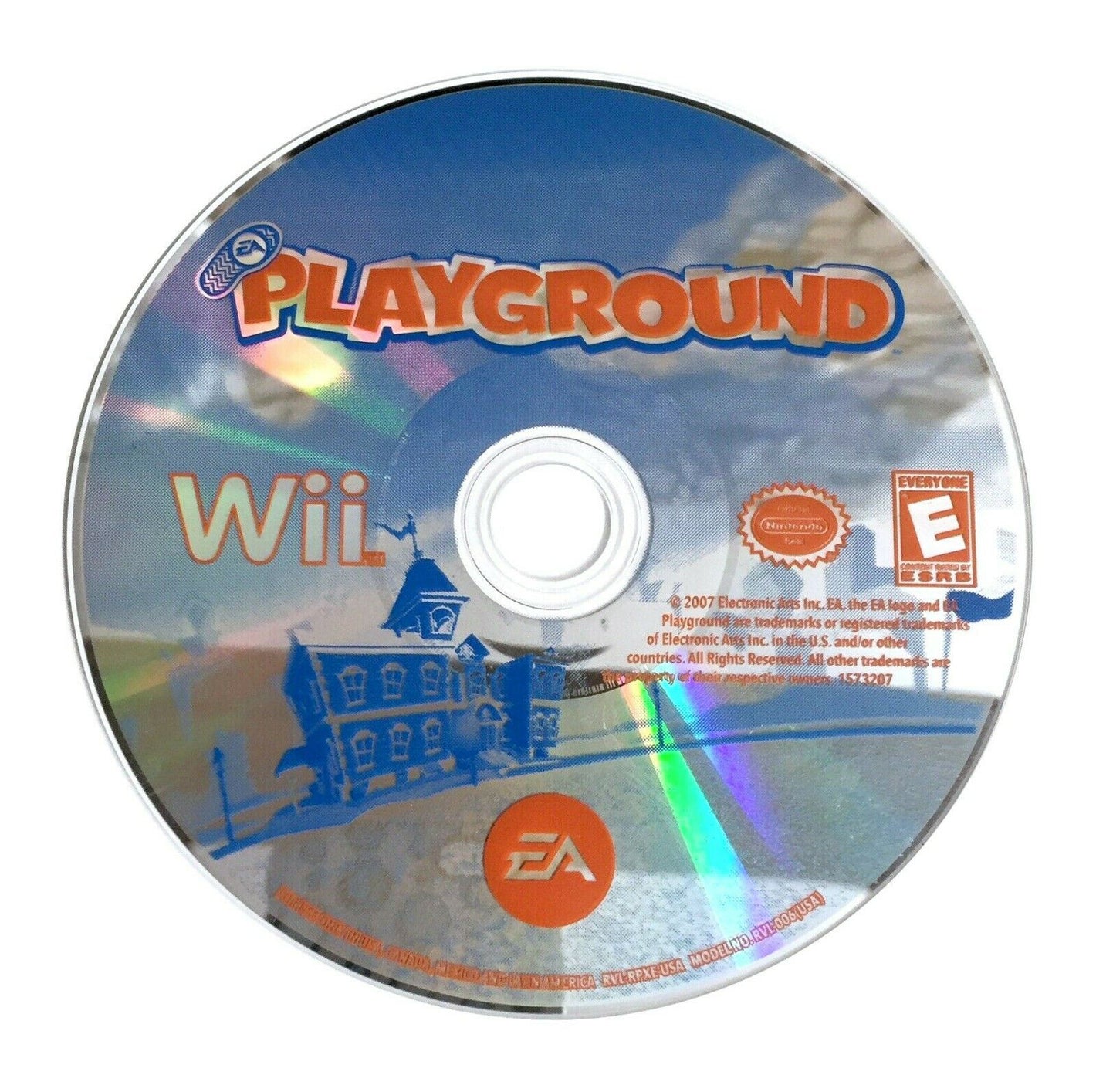 EA Playground Nintendo Wii 2007 Video Game DISC ONLY dodgeball tetherball racing