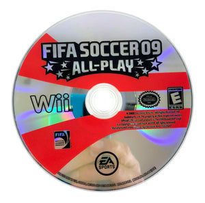 FIFA Soccer 09 All-Play Nintendo Wii 2008 Video Game DISC ONLY futbol EA sports [Used/Refurbished]