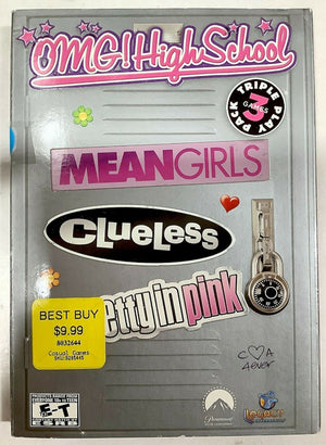 NEW OMG High School Triple Play Pack PC Games Clueless Mean Girls Pretty In Pink