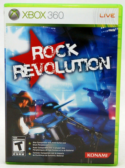 RE-SEALED Rock Revolution Xbox 360 Video Game Korn Metallica Linkin Park band [Used/Refurbished]