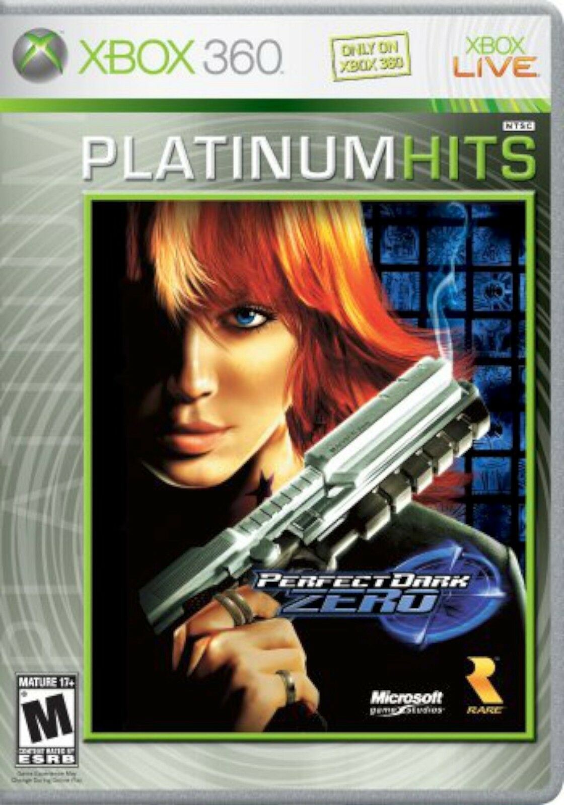 Xbox 360 Perfect Dark Zero Video Game Platinum Hits Multiplayer Online 1080p HD [Used/Refurbished]