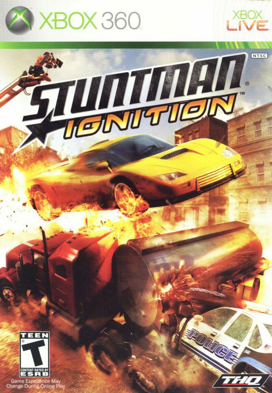 NEW Stuntman Ignition Microsoft Xbox 360 Video Game Dangerous Driving Stunts