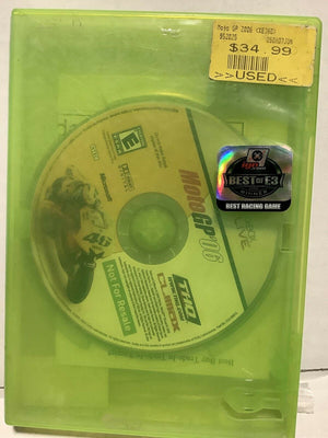 Moto GP 06 Microsoft Xbox 360 Extreme Bike Racing Video Game Motorcycles 2006 [Used/Refurbished]