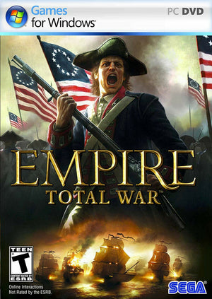 Empire: Total War PC Video Game 2009 naval combat imperialism strategy sega [Used/Refurbished]