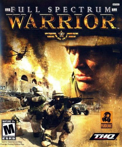NEW Full Spectrum Warrior PC Video Game army infrantry soldiers tactical action