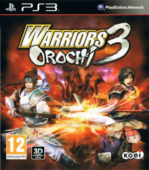 Warriors Orochi 3 PS3 Sony PlayStation 3 Video Game PAL Region UK EU Ninja [Used/Refurbished]