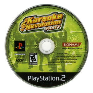 Karaoke Revolution Party PS2 Video Game singing songs Avril Lavigne Madonna [Used/Refurbished]