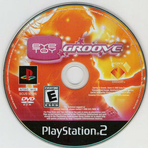 Eye Toy Groove PS2 PlayStation 2 Video Game DISC ONLY dance rhythm fitness [Used/Refurbished]