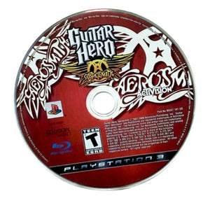 Guitar Hero Aerosmith PS3 PlayStation 3 Video Game DISC ONLY music rock concert [Used/Refurbished]