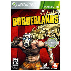 Borderlands Xbox 360 Video Game PLATINUM HITS action adventure shooter RE-SEALED [Used/Refurbished]