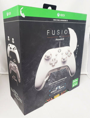 Power A Fusion Pro Wired Controller WHITE for Xbox One & Windows 10 - 1514146-01