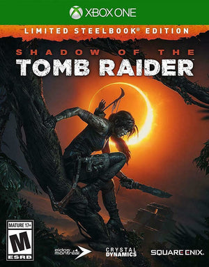 NEW Shadow of the Tomb Raider Limited Steelbook Edition Xbox One Video Game 2018