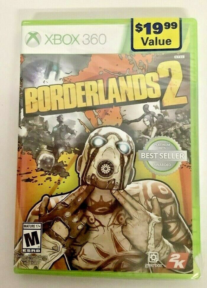 NEW Borderlands 2 Microsoft Xbox One Video Game wastelands guns shooting