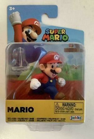NEW Jakks Pacific World of Nintendo Super Mario 2.5" RUNNING MARIO Mini-Figure
