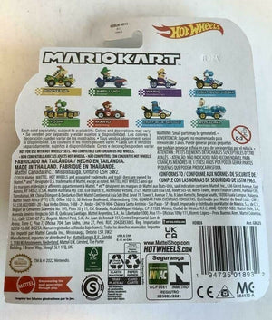 NEW Mattel HDB28 Hot Wheels Mario Kart BABY LUIGI Sneeker 1:64 Diecast Car