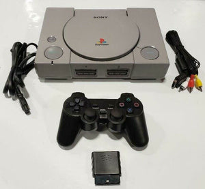 Sony PlayStation 1 SCPH-9001 Console Game System PS1 Wireless Controller Bundle