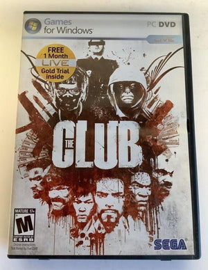 The Club PC Windows DVD-ROM Video Game 2008 Software Sega shooter game [Used/Refurbished]