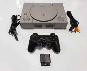 Sony PlayStation 1 SCPH-1001 Console Game System PS1 Wireless Controller Bundle