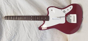 OEM ROCK BAND 4 Xbox One Wireless Fender Jaguar RED Guitar Controller 048-047