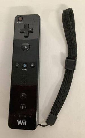 OEM Nintendo Wii/Wii U Remote Controller BLACK RVL-003 Genuine game console