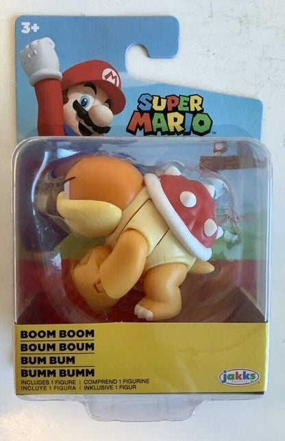 NEW Jakks Pacific 41144 World of Nintendo 2.5" Mario BOOM BOOM Mini-Figure