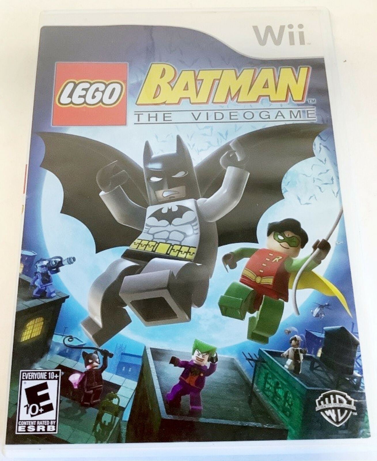 LEGO Batman: The Videogame Nintendo Wii 2008 Video Game gotham arkham dc comics [Pre-Owned/Refurbished]