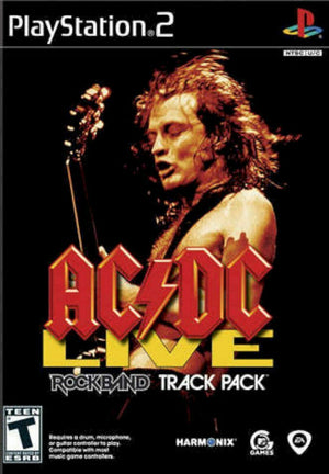 NEW SEALED Rock Band: AC/DC Live Track Pack PS2 Sony Playstation 2 Video Game