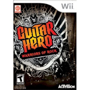 NEW Wii Wii U Guitar Hero WARRIORS OF ROCK Super Bundle Set kit drums mic game