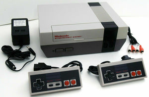 2 CONTROLLER Nintendo Entertainment System NES-001 Video Game Console Bundle Set