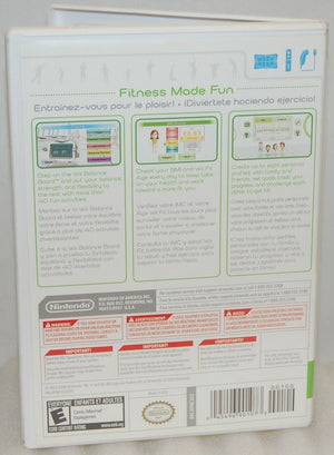 Nintendo Wii Fit Video GAME ONLY Build Balance Strength & Flexibility Work Out [Used/Refurbished]