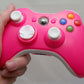Official Microsoft XBox 360 PINK/White Wireless Controller game gaming hand oem