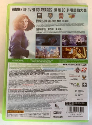 Bioshock: Infinite Microsoft Xbox 360 Video Game 2013 NTSC-J Japanese Version [Used/Refurbished]