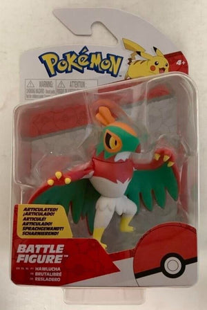 NEW Jazwares PKW0141 Pokemon 3-Inch HAWLUCHA Articulated Battle Action Figure