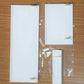 100-PACK 3-pc NEW WHITE Replacement Slot Cover Lid Set for Nintendo Wii Console