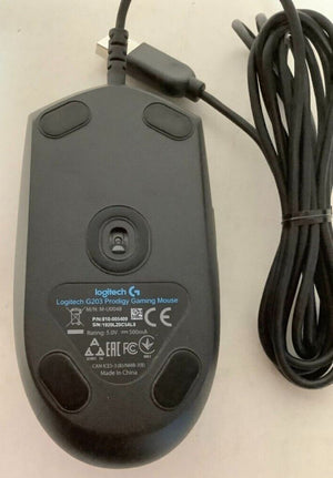 Logitech M-U0048 G203 Prodigy Wired Optical Gaming Mouse BLACK 810-005409