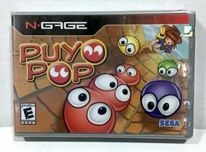 NEW Puyo Pop Nokia N-Gage Video Game Rare USA Version Sega NGAGE puzzle