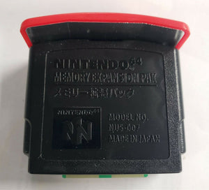 OEM Nintendo 64 Memory Upgrade Expansion Pak NUS-007 N64 Extra 4MB RAM