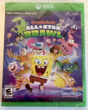 NEW Nickelodeon All Star Brawl Microsoft Xbox One Xbox Series X Video Game