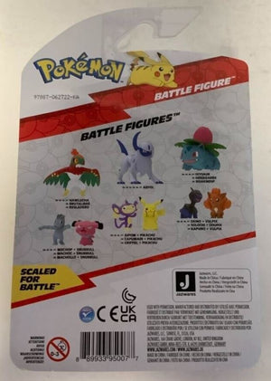 NEW Jazwares 97887 Pokemon 3-Inch IVYSAUR Articulated Battle Action Figure